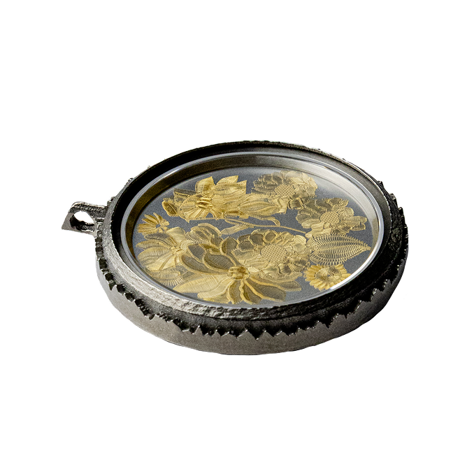 Floral - Antique Silver