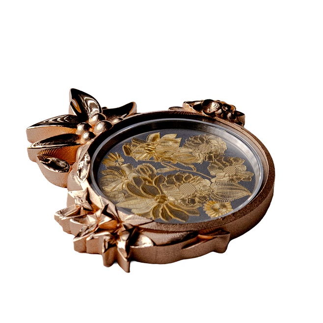 Floral - Antique Silver